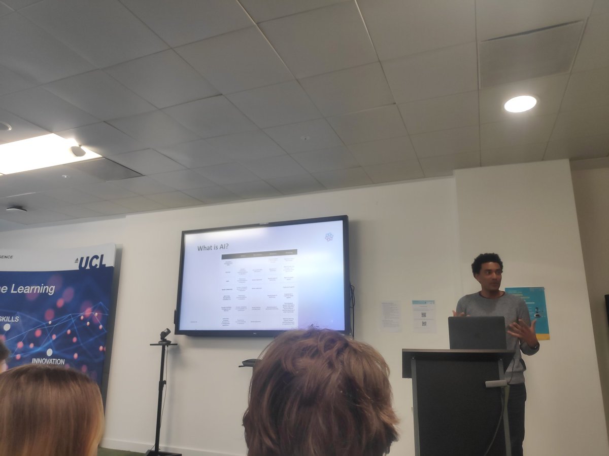 Fun day at <a href="/uclcs/">UCL Computer Science</a> with <a href="/ircai_unesco/">IRCAI</a> talking about the future of AI and sharing our progress at @carbon_re . Great talk from <a href="/holistic_ai/">Holistic AI</a> on AI regulation