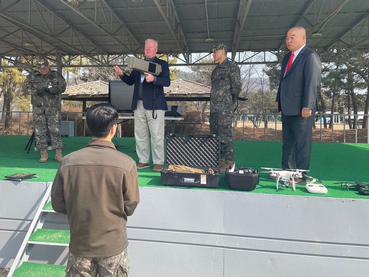 Clay has been miles meeting with customers at tradeshows and for demos around the world with Dronebuster and ASP products. It is no wonder that over 250 Dronebuster Block 4 and Block 4 SNA systems are already booked for delivery in 2023 to numerous NATO end-users.  <a href="/sUASnews/">sUAS News</a>