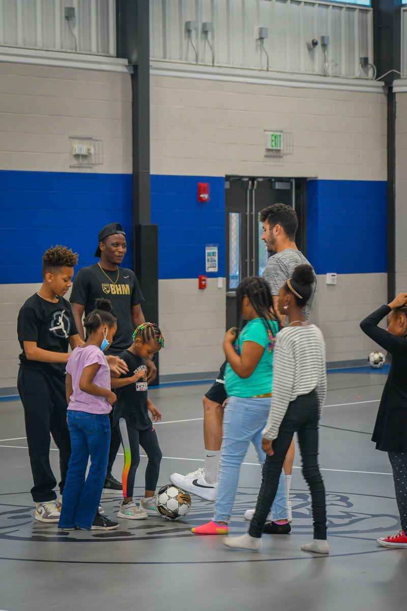 Thank you to Irondale Community School and <a href="/BGCA_Clubs/">Boys & Girls Clubs of America</a> AG Gaston for letting us spend the afternoon with them! 

We had so much fun and can't wait to do it again! ⚽️😁