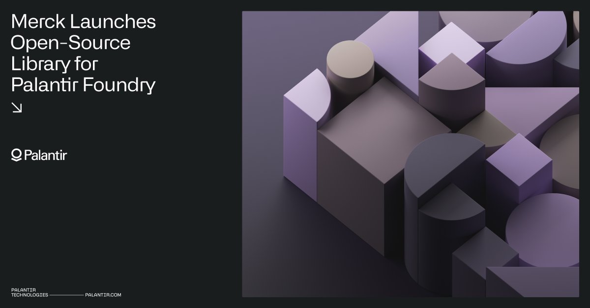 PalantirTech's tweet photo. .@EMDGroup has launched an open-source code library around #Palantir Foundry on @github. The first customer-developed library of its kind, 'Foundry DevTools' is now freely accessible to all Foundry developers worldwide.

Learn more: https://t.co/oInx0DIdrG https://t.co/k3T0Q2MPrP