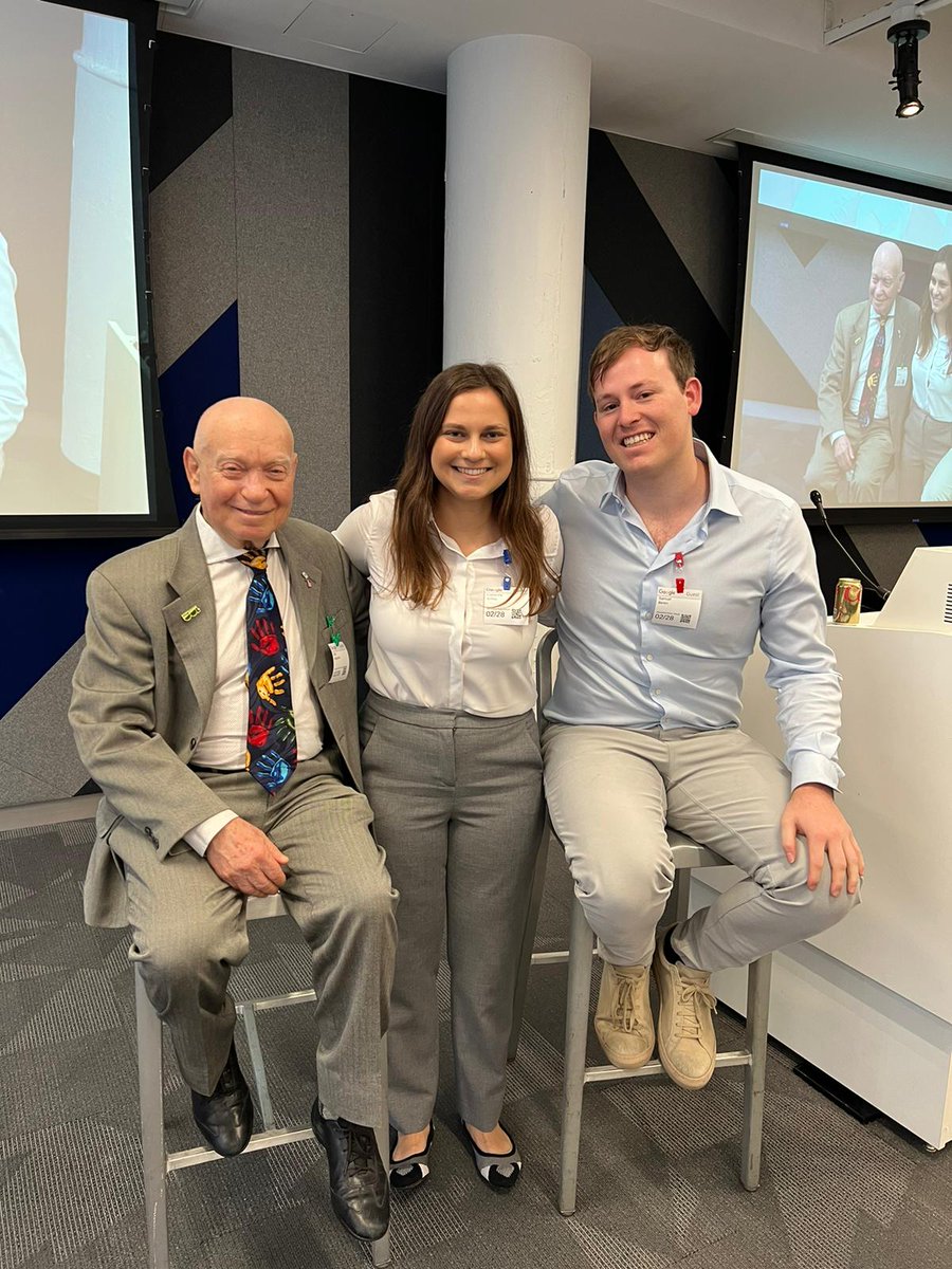 CombatASemitism's tweet photo. With the help of the "Jewglers" (one of the many community unions at Google), @steigmannspeaks made an appearance at the @Google office in NYC!

This event is part of an ongoing initiative to bring Holocaust survivors to U.S.-based media and tech companies in an effort to educate about the Nazi genocide and raise awareness of the perils of rising contemporary antisemitism.

Learn more 👉 https://t.co/CEotmrMpKY
