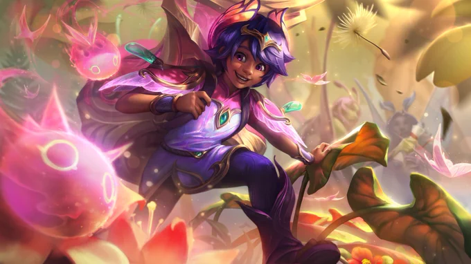 Beautiful blossoms hide thorny secrets. Faerie Queen KarmaFaerie Court MilioFaerie Court SeraphineFaerie Court Ezreal 