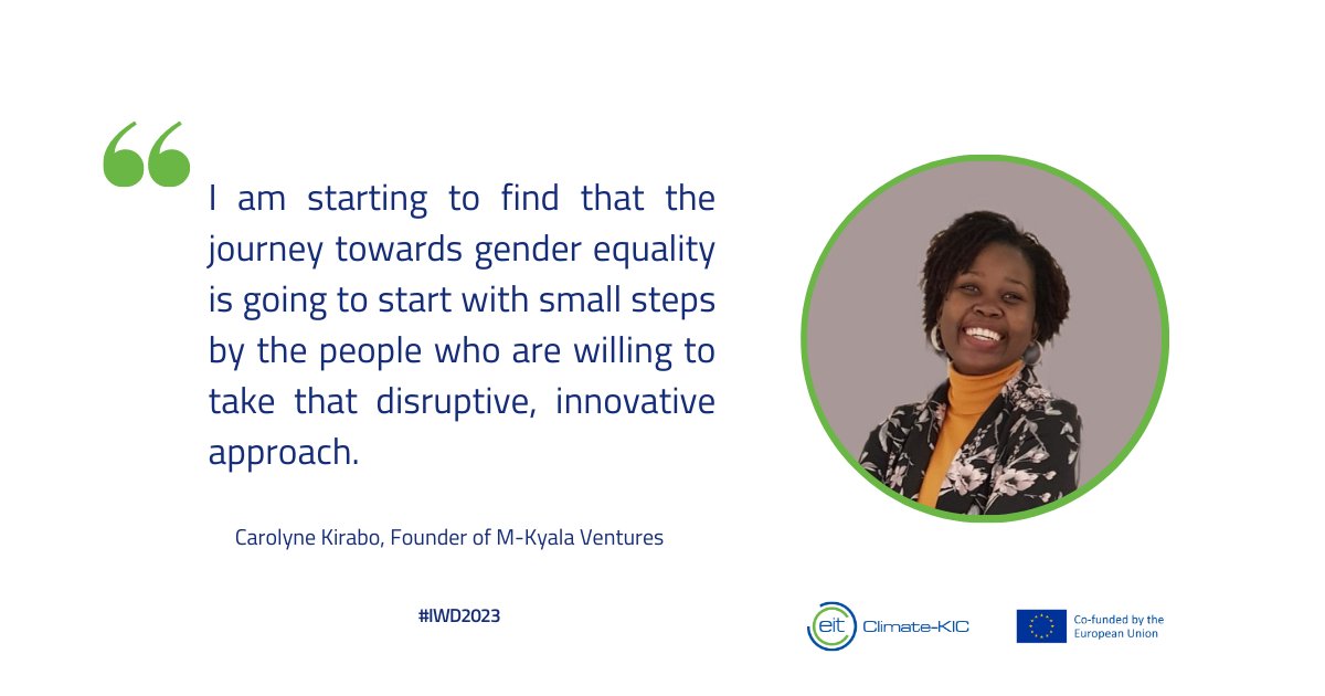 Meet Carolyne Kirabo, Founder of M-Kyala Ventures, &amp; #gender advisor. We spoke to her about some of the biggest challenges women #entrepreneurs face accessing capital in Africa &amp; her work with our #gendermainstreaming initiative.

Read more 👉 bit.ly/3F3oe6Y 

#IWD2023