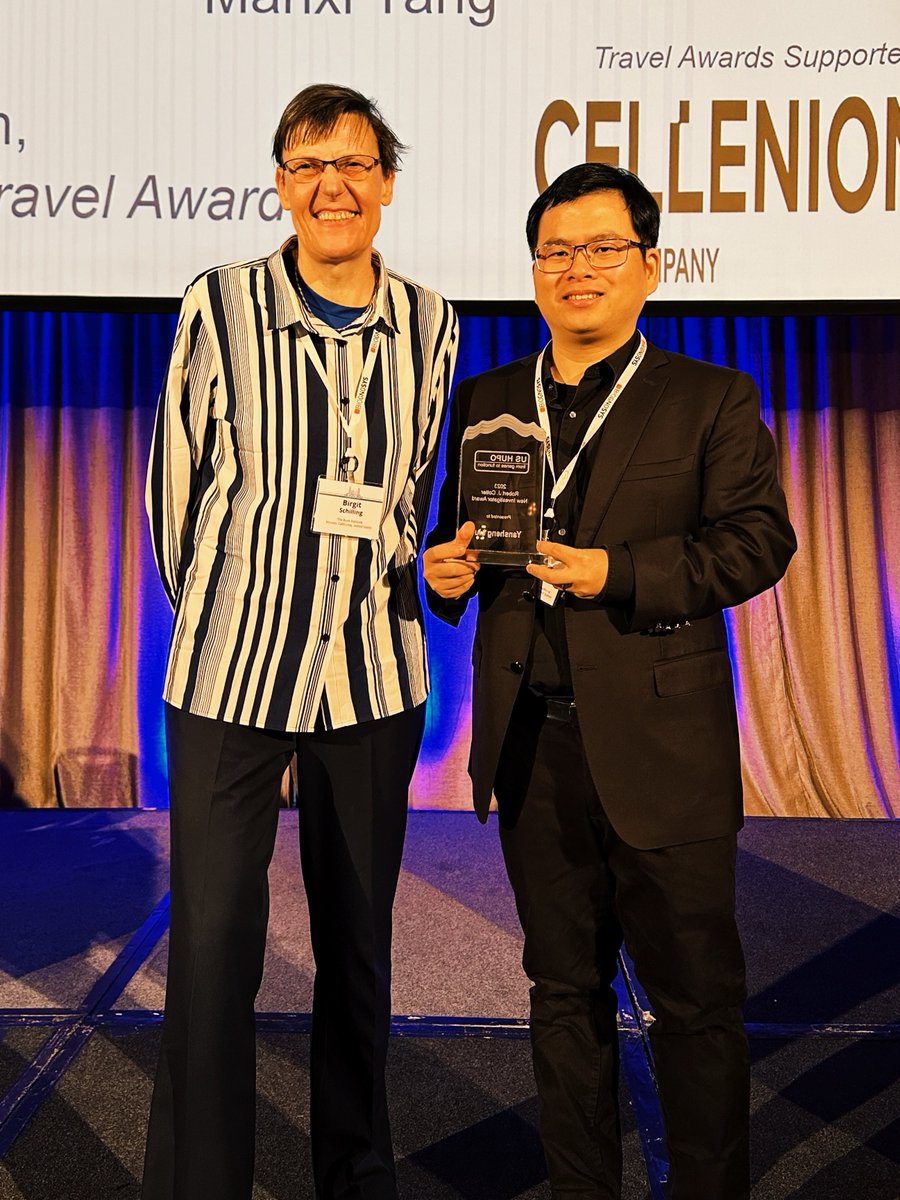 A huge round of applause for Yansheng Liu, the winner of our 2023 Robert J. Cotter New Investigator Award! Your morning talk was simply outstanding and we can't wait to see where your cutting-edge work in proteomics takes us next. Congratulations!!