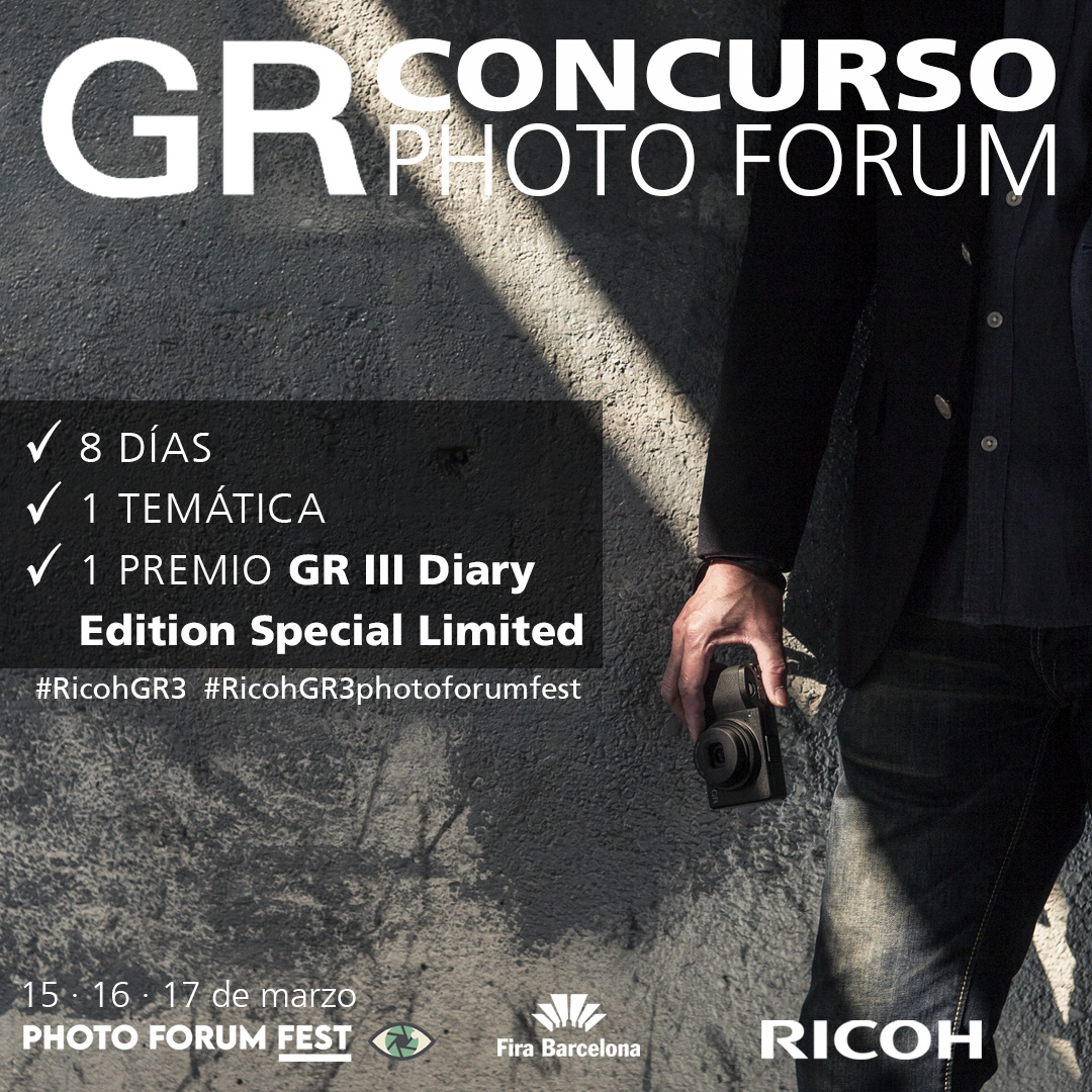 Pentax Ricoh España (@pentaxspain) on Twitter photo Participa en el concurso #RicohGR3PhotoForumFest y llévate un kit especial de la Ricoh GR III.
El certamen está abierto a los asistentes al congreso <a href="/photoforumbcn/">Photo Forum Fest</a> que tendrá lugar en Barcelona.
¿Quieres participar?
Entra aquí y descubre cómo:
bit.ly/3L2Yzij Participa en el concurso #RicohGR3PhotoForumFest y llévate un kit especial de la Ricoh GR III.
El certamen está abierto a los asistentes al congreso <a href="/photoforumbcn/">Photo Forum Fest</a> que tendrá lugar en Barcelona.
¿Quieres participar?
Entra aquí y descubre cómo:
bit.ly/3L2Yzij