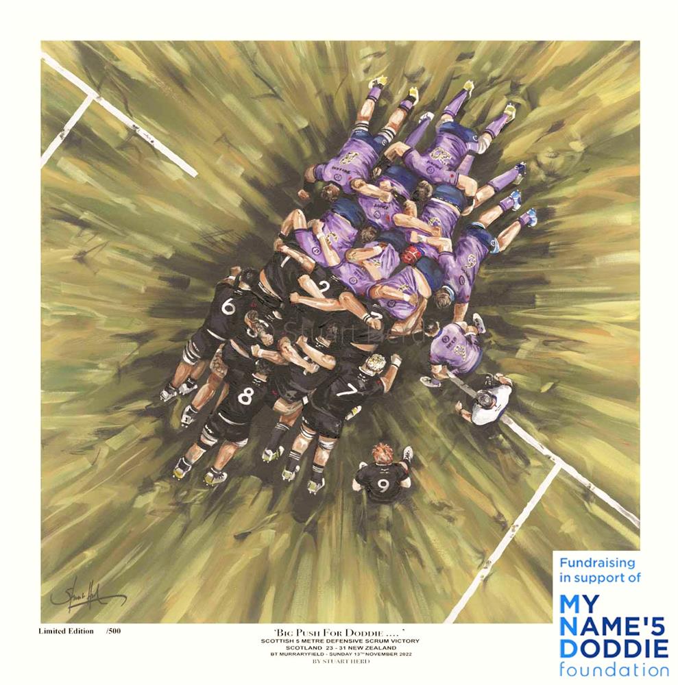 ποΈ Paul @ Munros 4 MND ποΈ (@munros4mnd) on Twitter photo Raffle: LIMITED EDITION "Big Push For Doddie...." artwork by <a href="/artstuart/">Stuart Herd</a> π€©
Β£5 per ticket. Ends Sun 19/3/23 @ 6pm.
All money raised goes to the My Name'5 Doddie Foundation to help in the fight against #MND π
RTs appreciated π
Full details and entry π
justgiving.com/fundraising/biβ¦ Raffle: LIMITED EDITION "Big Push For Doddie...." artwork by <a href="/artstuart/">Stuart Herd</a> π€©
Β£5 per ticket. Ends Sun 19/3/23 @ 6pm.
All money raised goes to the My Name'5 Doddie Foundation to help in the fight against #MND π
RTs appreciated π
Full details and entry π
justgiving.com/fundraising/biβ¦