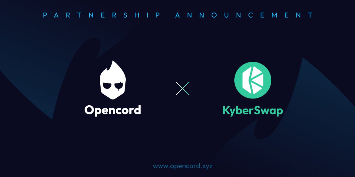 dexvraio's tweet photo. ⚙️ @KyberNetwork has partnered with @Opencorddotxyz

⚙️ #Opencord is a Web3-native social platform built for #DAOs, providing a one-stop experience for DAO
workflow.

🔽INFO
https://t.co/s4LohKXVbM https://t.co/h9mwPAaYFa