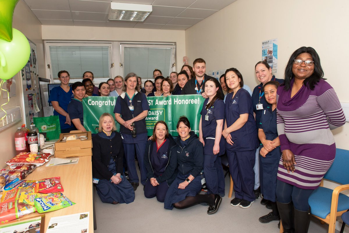 ✨ We were delighted to celebrate the excellence of Jane Martin who has received a DAISY Award.

A Surgical Discharge Navigator Nurse, Jane is based at the John Radcliffe Hospital’s Surgical Emergency Unit (SEU).
