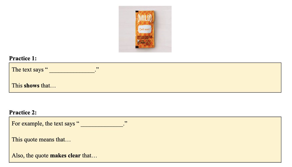Think_Better365's tweet photo. Evidence, Inference, &amp; Sentence structure work. https://t.co/8qZ6nI3bAT