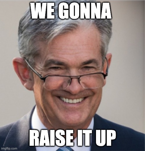 Jay Powell warns Fed is prepared to return to bigger interest rate rises - <a href="/FT/">Financial Times</a> 

#Crypto #Cryptocurency #web3 #BTC #ETH #USTreasury #Fed #inflation #MonetaryPolicy #interestrates #stockmarkets  #inflation #CentralBank #Fed #Powell #Economy
