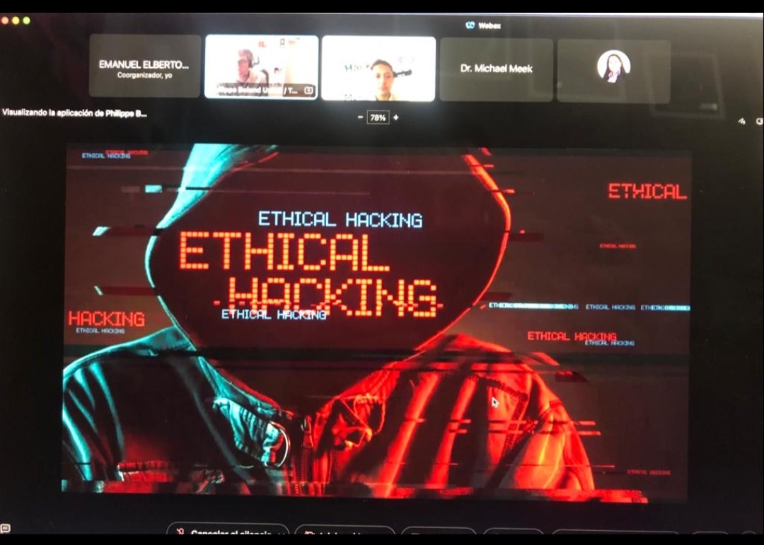 shumymi's tweet image. @UniversidadEan @OEA_Cyber @IngenieriaEan segundo día de nuestro 🎯seminario Mundo Cripto. Excelente asistencia y manejo de las temáticas de nuestros speakers 💯#HackersWanted Philipe Boland Michael Meek Jaime Tovar 👌@RedCiberSeg