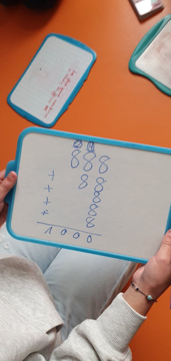 Cm2BJLB's tweet photo. @DefiEurekaMaths #énigme 2 de la semaine des mathématiques.  Nous sommes sûrs de notre réponse  après validation et discussion :
888+88+8+8+8 https://t.co/uAHRL7Yvj7