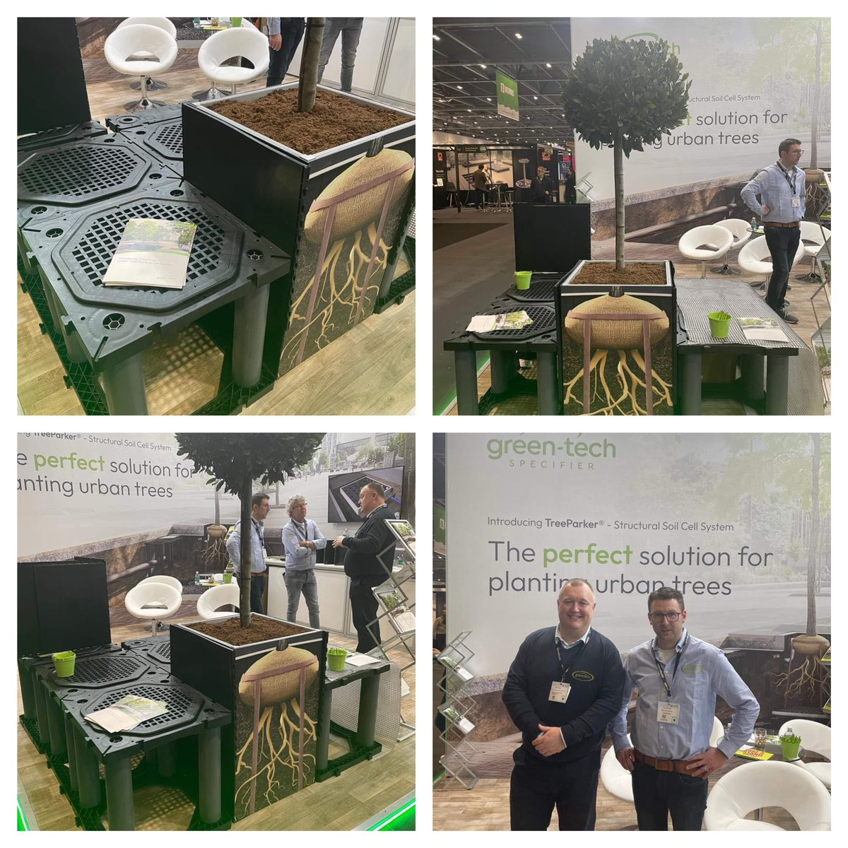 Greentechltd's tweet image. The first day of @FuturebuildNow 2023 has been a brilliant one!
 
We were delighted to announce the addition of the TreeParker cell system to our #UrbanTreePlanting offering on our stand today, which generated plenty of interest.

Come see us on Stand C40 to learn more!