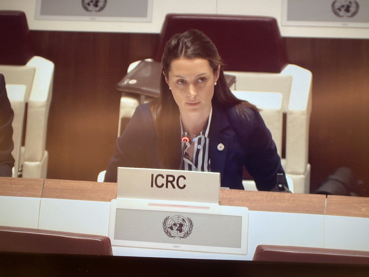 “New specific legally-binding rules are required for autonomous weapons systems” 📢 The @ICRC is the only voice that matters in this #CCWUN debate