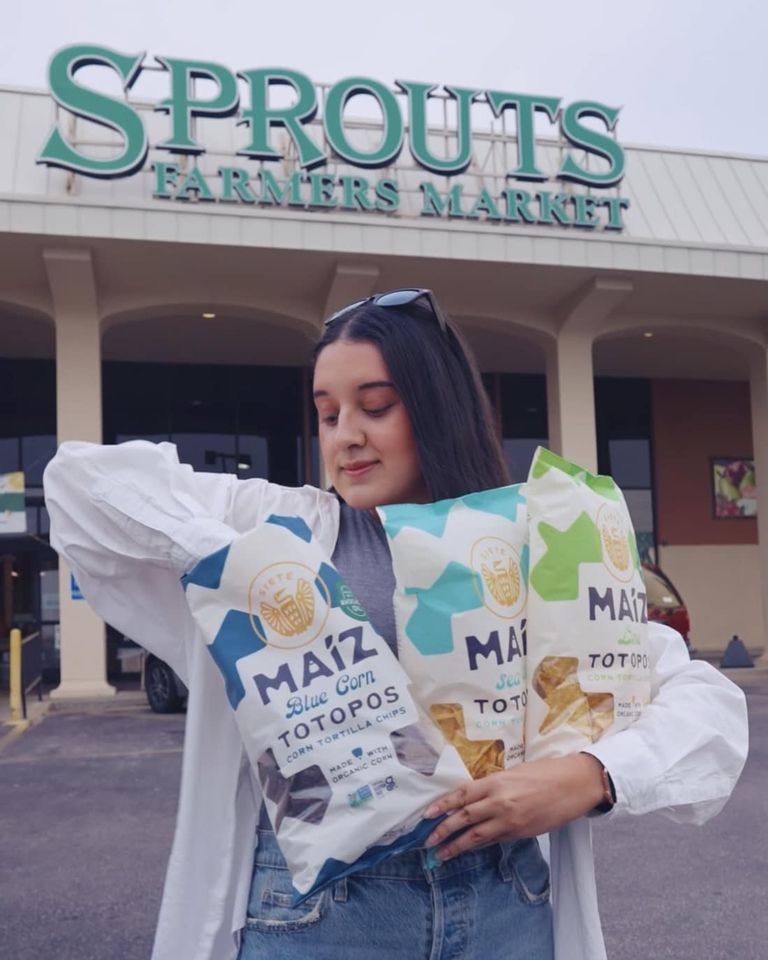 📣 ALL THREE OF OUR MAÍZ TOTOPOS CORN TORTILLA CHIPS ARE NOW AVAILABLE AT @sproutsfm! 📣 ⁠ Our new Maíz Totopos come in three delicious varieties: Sea Salt, Lime, and Blue Corn.🌽 They're gluten free and made with organic corn and, our favorite, avocado oil! 🎉
