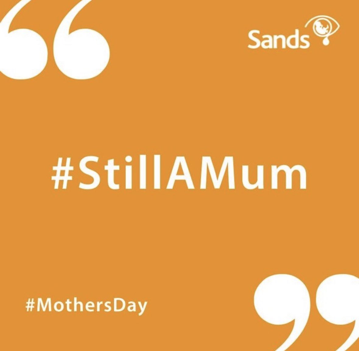 We know #MothersDay2023 will be here soon which will be a huge challenge for many bereaved mothers. @SandsUK are there for you. 🧡 #youarenotalone #stillamum