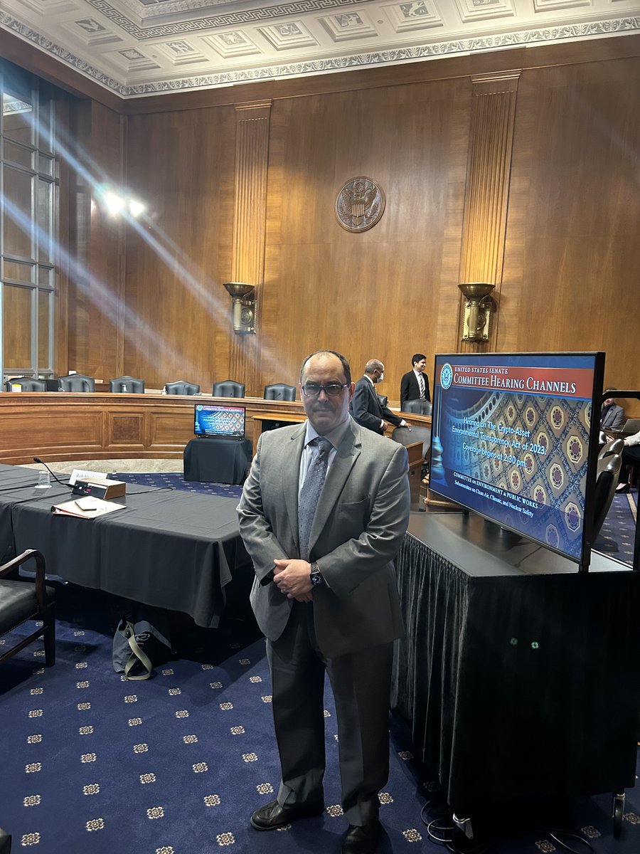 HAPPENING NOW: PennFuture's Rob Altenburg prepares to testify at the U.S Senate on the environmental impacts of cryptomining in PA. 
Watch here: epw.senate.gov/public/index.c…