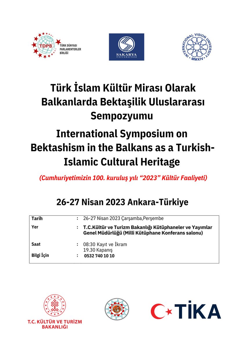 tdpbirligi's tweet photo. DUYURU!
#tdpb
#türkdunyası https://t.co/Tg72fDYaC2