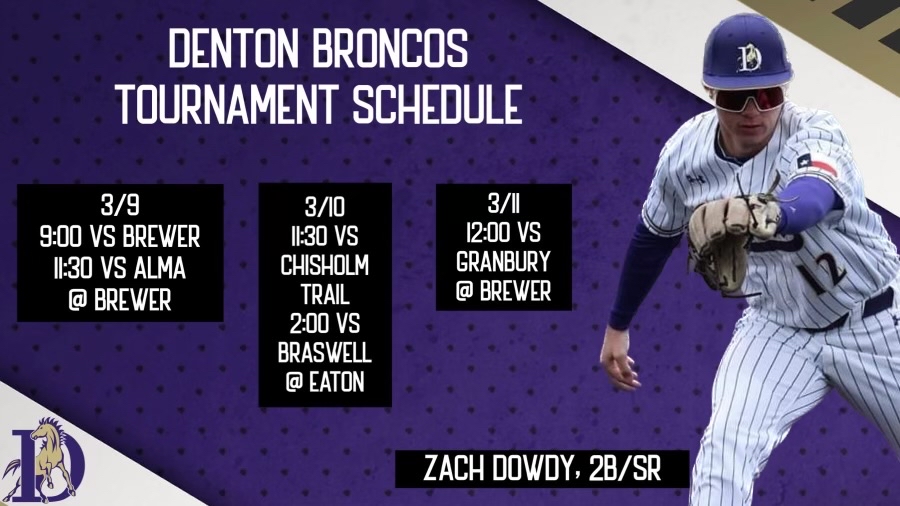 Denton High Baseball tweet media