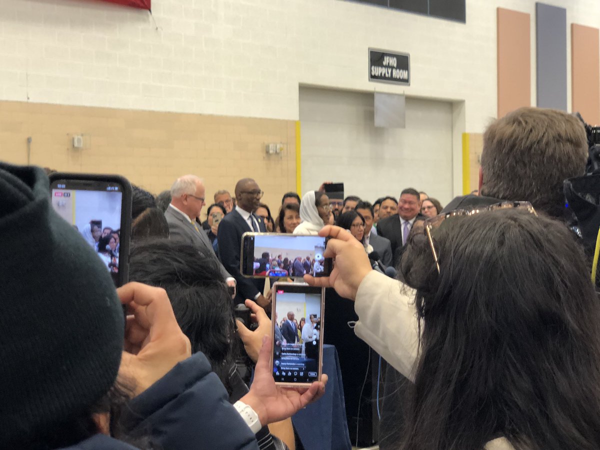 MNCatholicConf's tweet photo. A blessing to be at the #driverslicensesforall #freedom2drive #mnleg bill signing celebrating the hard work of so many dedicated people and leaders for 20 years. Thank you @GovTimWalz @LtGovFlanagan @ZaynabMMohamed @RepAishaGomez @SenChampionMN59 https://t.co/4R6OWbMWse