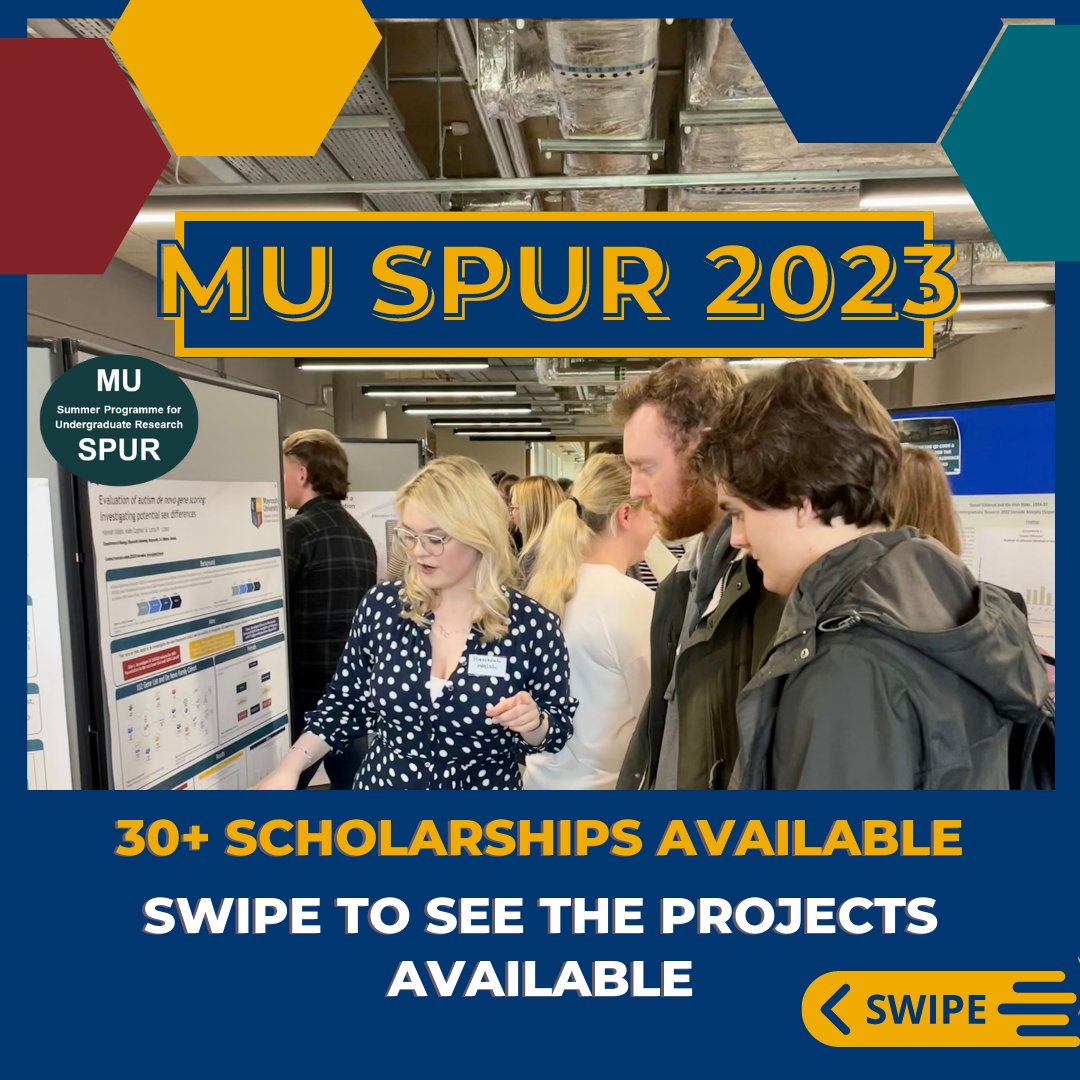 mu_futureready's tweet image. ❗ The Deadline for SPUR Applications is Friday 10th March! ❗ 
Swipe to see the variety of projects available. Apply via MU Future Ready Connect (link in bio).
#MUSPUR2023 #MUFutureReady #SPUR #Maynooth #MaynoothUni