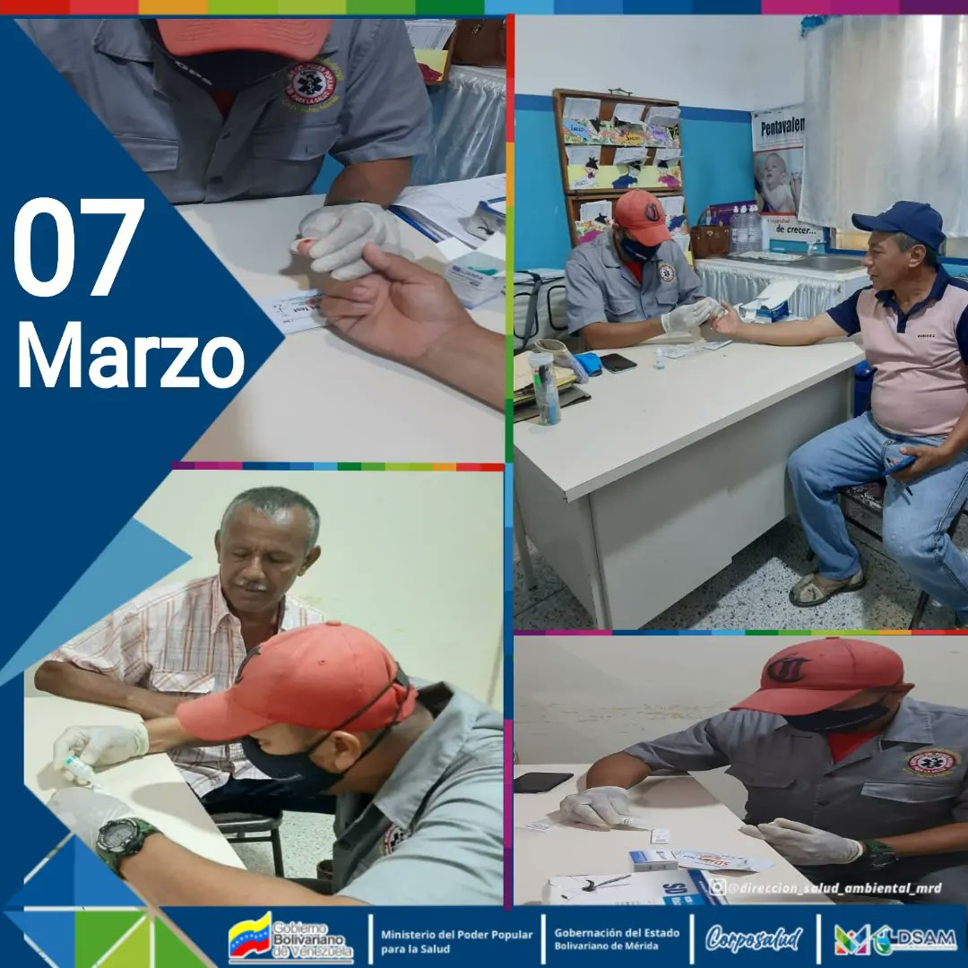 MalarioMerida18's tweet photo. #7Marz || #DSAM
+15 pruebas de #Malaria se realizaron en las instalaciones del Centro de Diagnóstico Integral de Santa María de Caparo, dando como resultado todas NEGATIVAS.
@NicolasMaduro @MinSaludVE
@JEHYSONGUZMAN
#TrabajemosSinDescanso #PorAmorAMerida #ChávezEternoAmigo https://t.co/f6TqD4zbrE