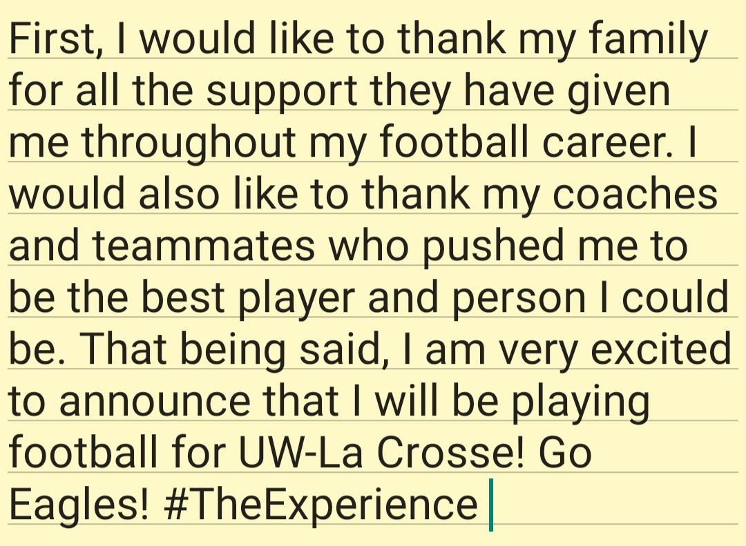 100% committed!! #TheExperience