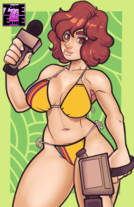 OG animated April was my first cartoon crush. I love that there's so many versions of April for so many generations to crush on! 