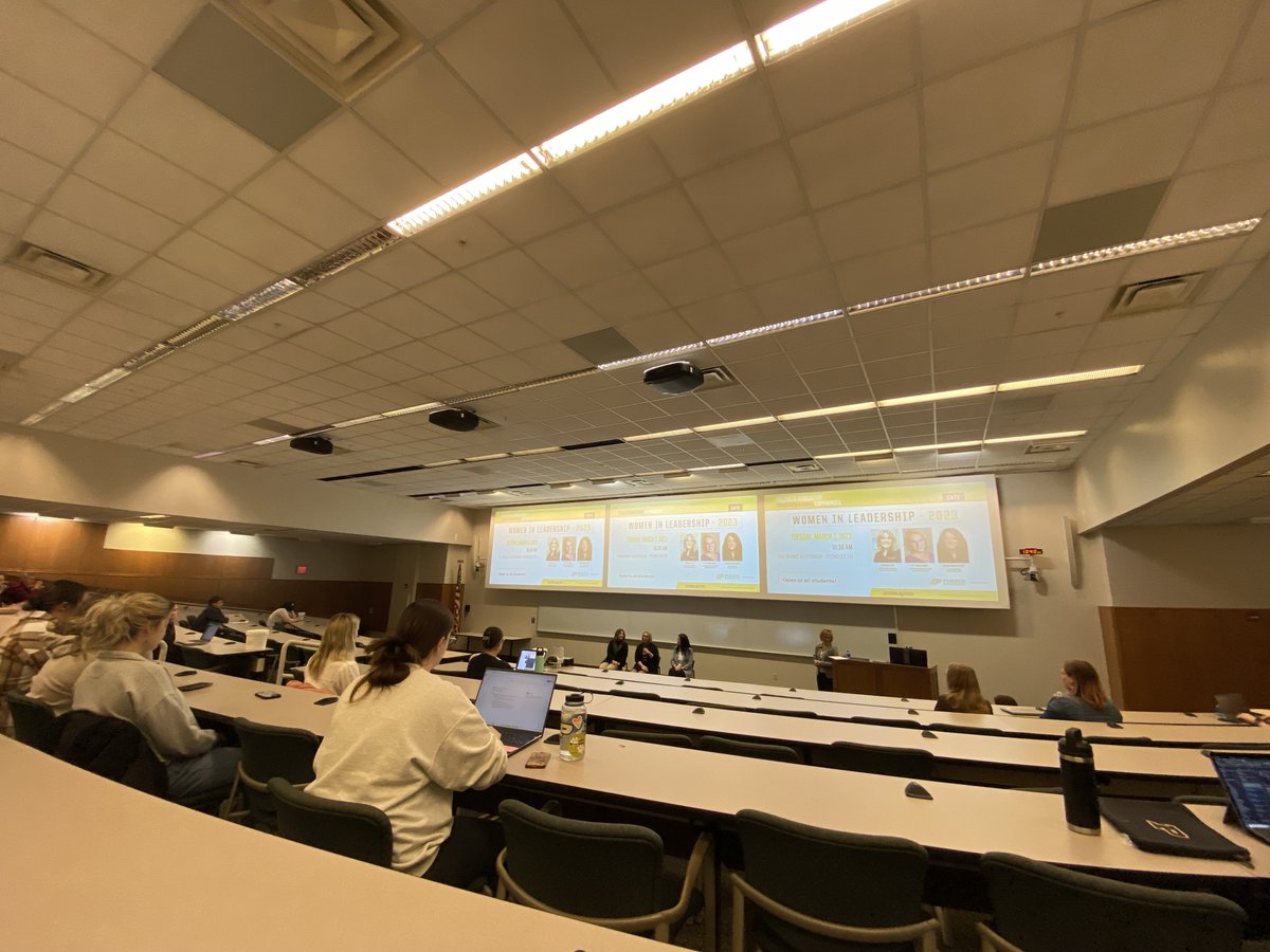 “Connections are powerful.” <a href="/farmcreditmid/">Farm Credit Mid-Am</a>’s Natasha Cox (<a href="/ncox11/">Natasha Cox</a>), <a href="/AgReliant/">AgReliant Genetics</a>’s Tracie Egger (<a href="/Tegger1087/">Tracie Egger</a>) and <a href="/corteva/">Corteva Agriscience</a>’s Emmy Boganwright spoke about the value of relationships, service and intentionality in leadership today at #PurdueAg’s Women in Leadership panel.