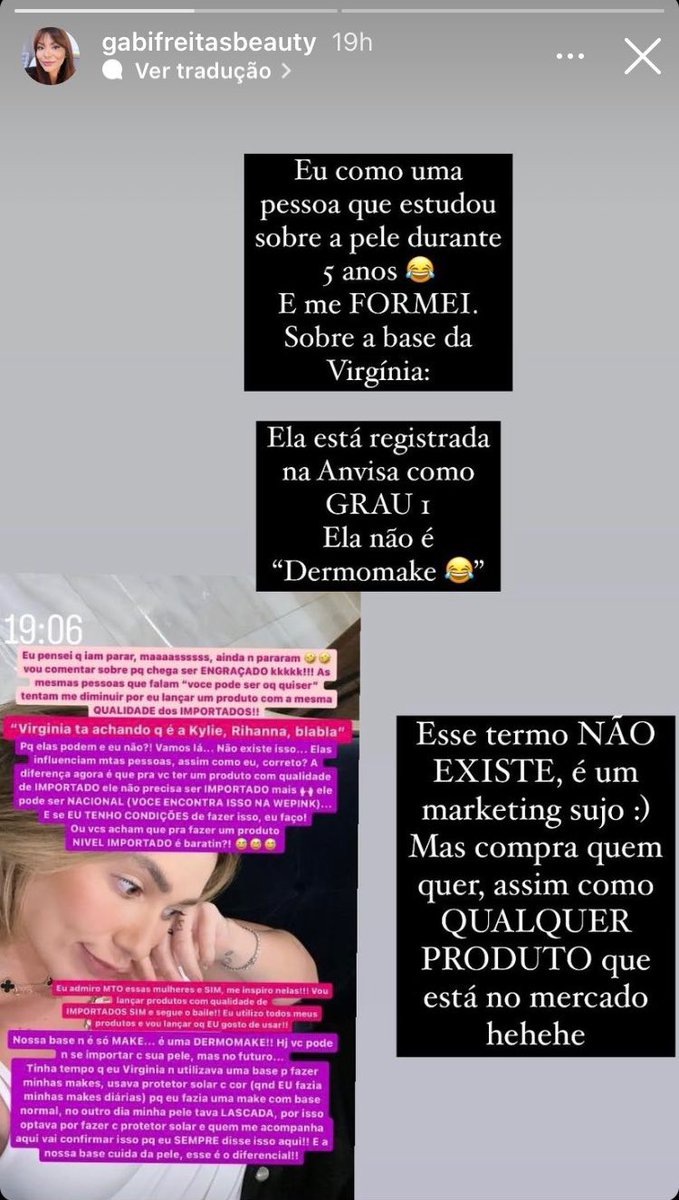 bwneca's tweet photo. essa virginia é uma trambiqueira da pior espécie https://t.co/MnxTOHW4fn