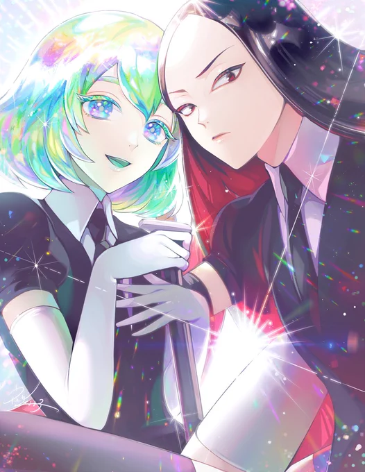 ダイヤとボルツ#housekinokuni_fanart #宝石の国 