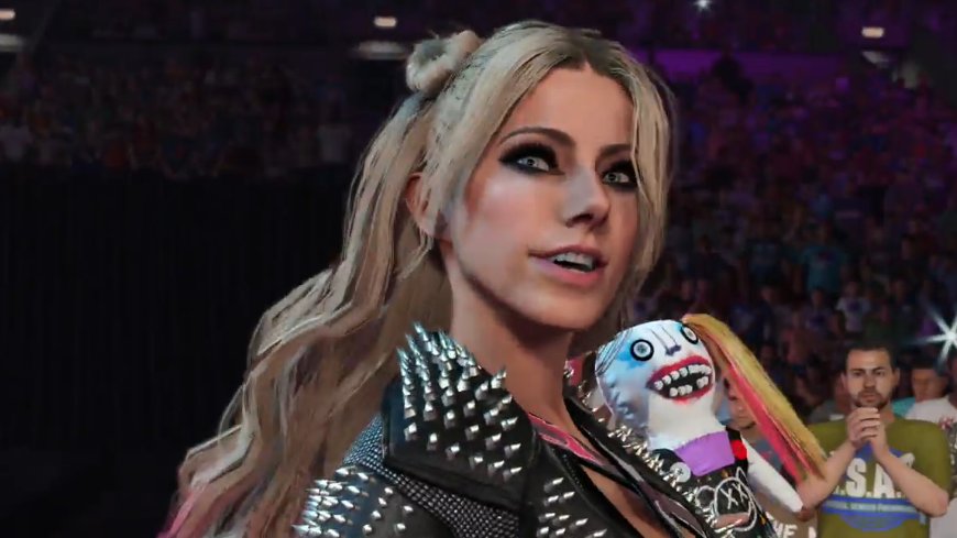 nemesislacroix's tweet photo. Who are your favorite models in #WWE2K23?  Here's mine! 🏆✨ https://t.co/9XvPJXRzAn