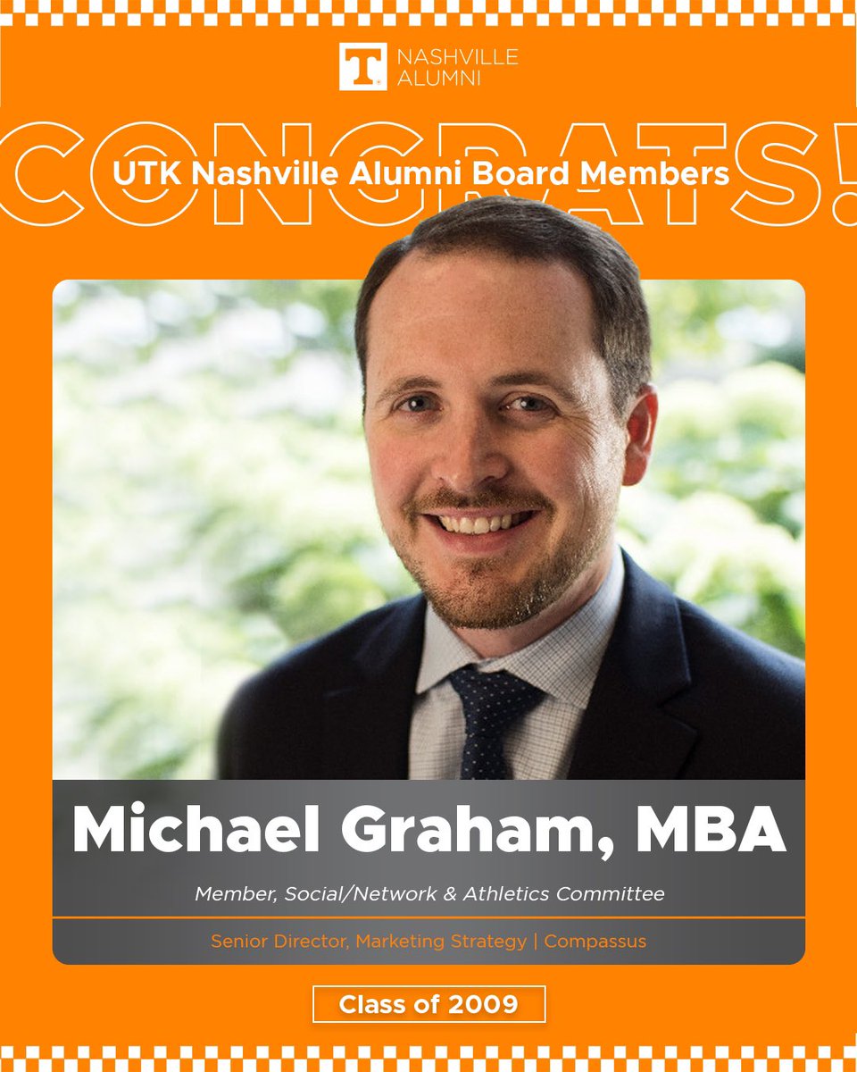 utnashville's tweet photo. Today, we feature eight leaders in #healthcare, #community #development, and the #nonprofit industry.

Congratulations and welcome to our board:
▪️Amanda Crisp, @ProjectReturnTN 
▪️Michael Graham, @compassus 
▪️Kaylyn Harris, @NashGenHospital 
▪️Corey Johns, @JECDBofWilsonCo https://t.co/mqEONkTEJy