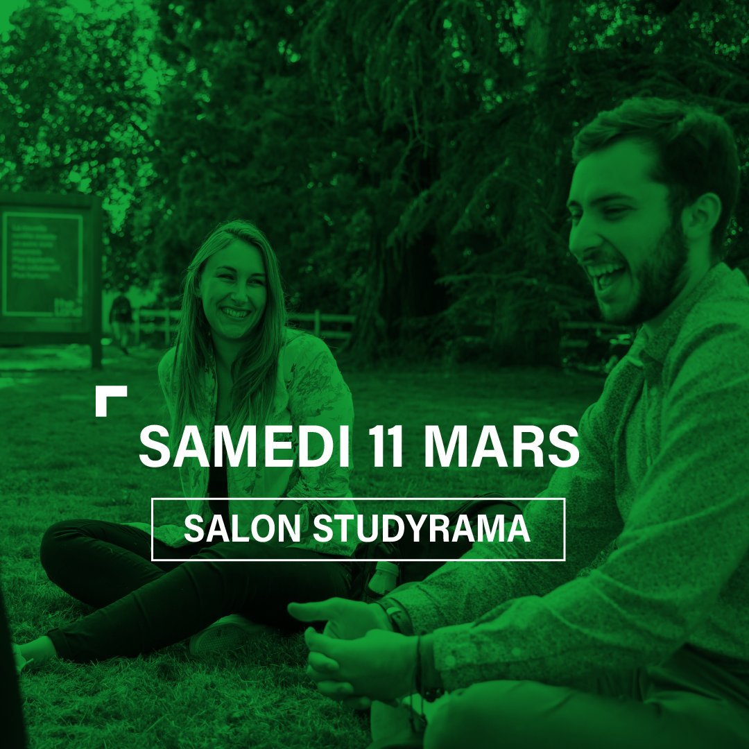 📢  Retrouvez nous, samedi 11 mars 2023 à l’occasion du Salon <a href="/studyrama/">Studyrama</a> dédié aux études supérieures et à l'alternance ! 

📌 Stand 7 
⏱ 10h - 17h 
📍 Le couvent des Jacobins - 20 place Saint-Anne, 35000 Rennes

#Salon #orientation