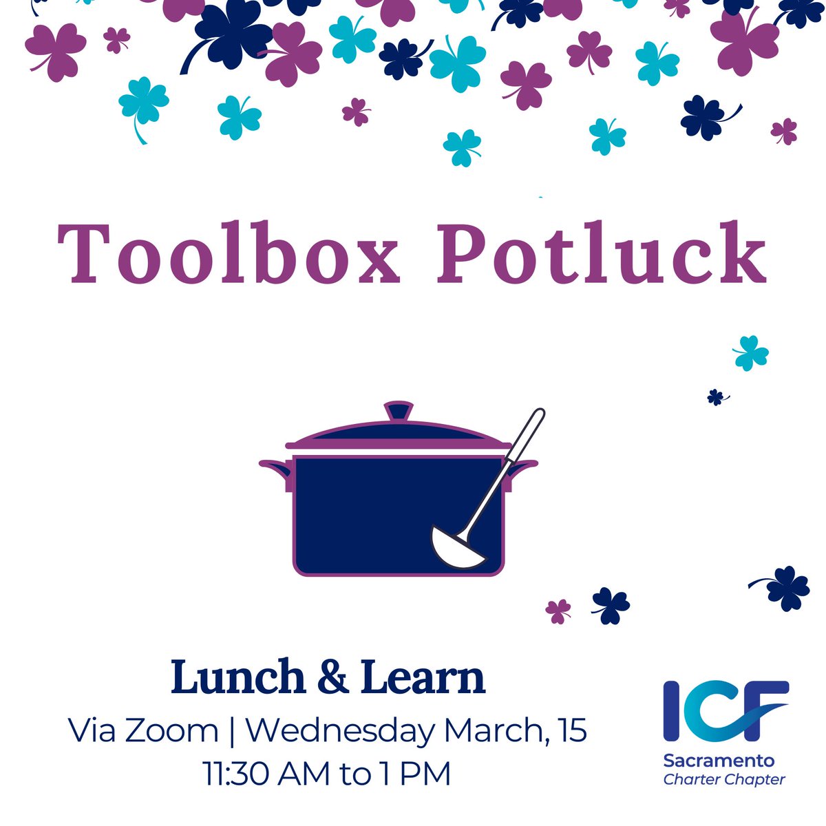 ICFSacramento's tweet photo. What tools are you using in your practice?

𝗝𝗼𝗶𝗻 𝘂𝘀 𝗮𝘁 𝗹𝘂𝗻𝗰𝗵 𝘁𝗶𝗺𝗲 𝗼𝗻 𝗪𝗲𝗱𝗻𝗲𝘀𝗱𝗮𝘆, 𝗠𝗮𝗿𝗰𝗵 𝟭𝟱𝘁𝗵 𝘃𝗶𝗮 𝗭𝗼𝗼𝗺 
Register: https://t.co/61nISHUWu3 https://t.co/pYVV9ARTlC