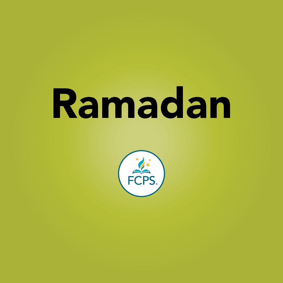 Ramadan Mubarak to those in our Clearview community who celebrate!  #OurFCPS