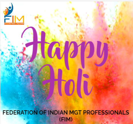 IndiaFim's tweet photo. May god gift you all the colors of life, colors of joy, colors of happiness, colors of friendship, colors of love, and all other colors you want to paint your life in. #Management #MBA #HappyHoli  #fim https://t.co/6Fi5fwlyav