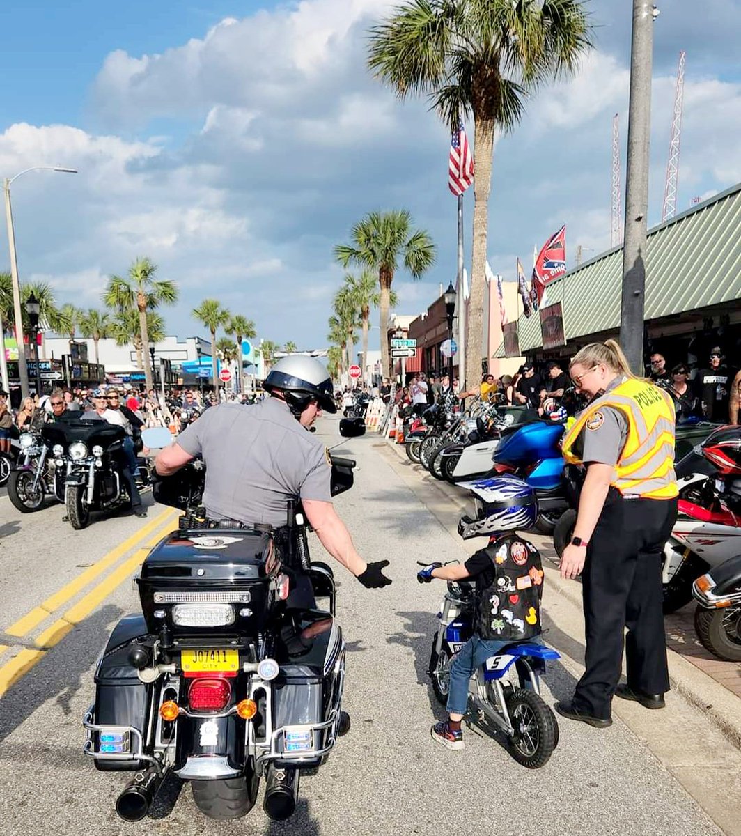 This makes it all worthwhile #BikeWeek2023 #LoveDaytona #LetsRide @OnPatrolNation