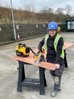 To mark #womeninconstructionweek2023 we are introducing some of the women who work  within the company.
 
Today, we are pleased to introduce Daniella Jones, who is an Apprentice Carpenter, who works on a variety of our sites throughout South Wales. 
 #constrution #Build