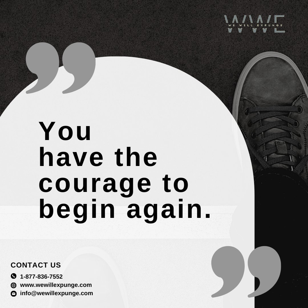 Do you need a fresh start after past mistakes? Expungement may be the answer. Take back control of your future and unlock your potential. #WeWillExpunge #Expungement #ClearYourRecord #SecondChance