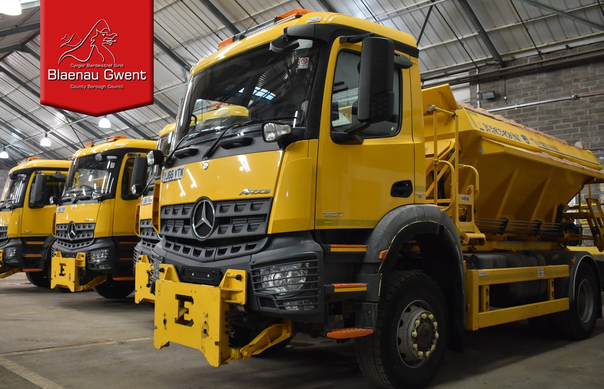 Our gritters will be out this evening as road temperatures fall below zero. Please take extra care when driving overnight and early morning. Stay Safe.