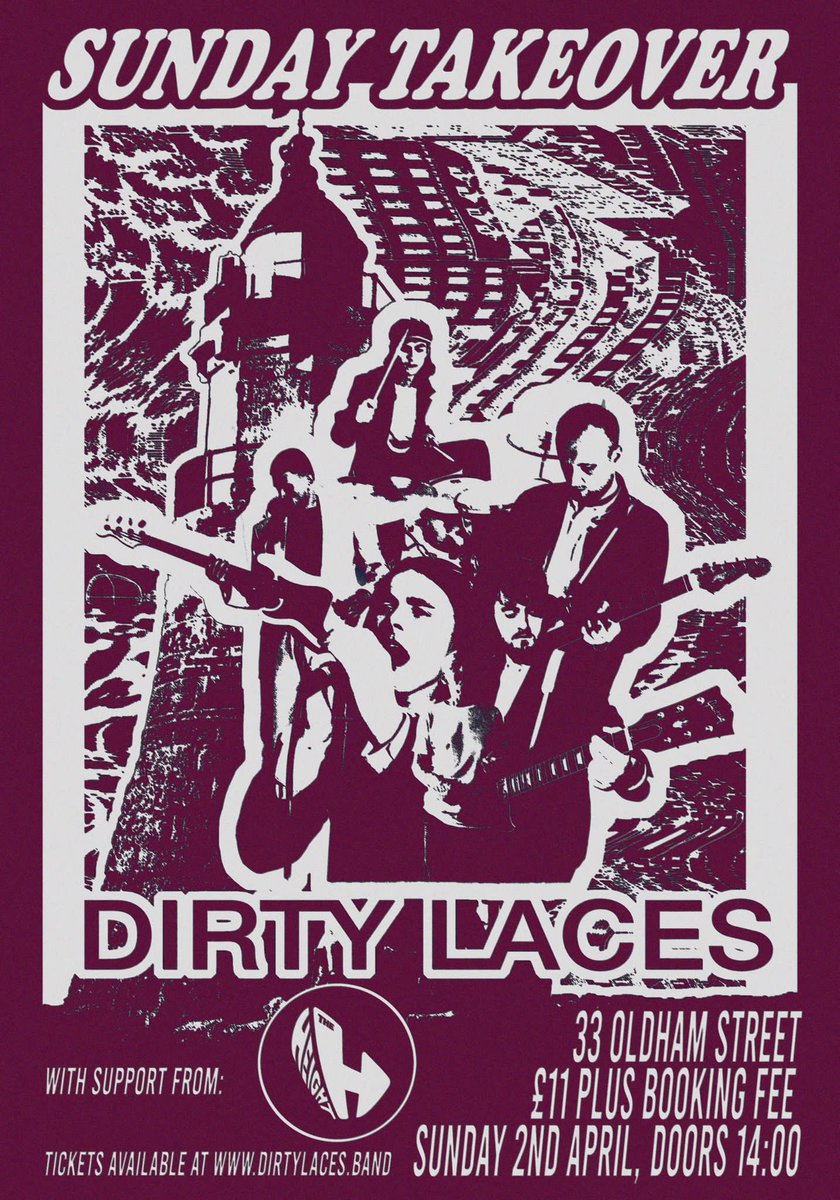 DIRTY LACES (@dirtylacesband) on Twitter photo We’ll be performing 2 shows at <a href="/33_oldhamstreet/">33 Oldham Street</a> on Sunday 2nd of April. Two different sets with different supports. These shows will sell out tickets on sale 8pm tonight via our website xx We’ll be performing 2 shows at <a href="/33_oldhamstreet/">33 Oldham Street</a> on Sunday 2nd of April. Two different sets with different supports. These shows will sell out tickets on sale 8pm tonight via our website xx