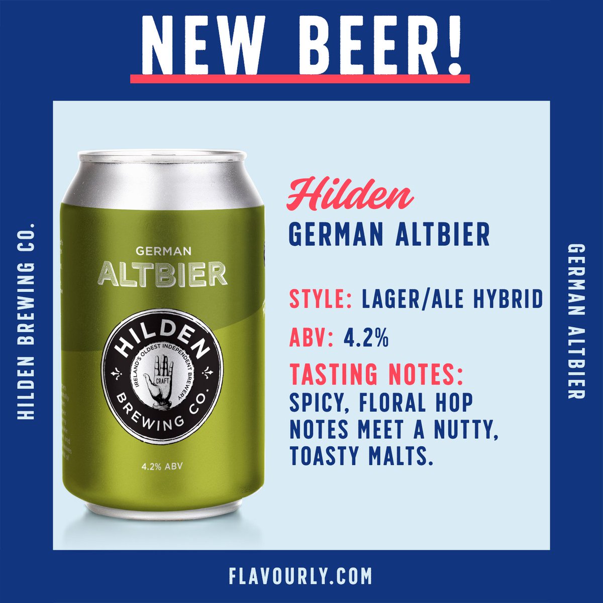 Take a look at the brand-new brew from Hilden Brewing Co.! German Altbier 🍻
flavourly.com/products/hilde…