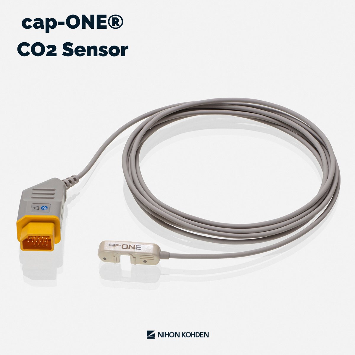 The Cap-ONE provides mainstream CO2 monitoring for both intubated and non-intubated patients by using Smart modular cable technology and is compatible with Nihon Kohden bedside monitors. Learn more at: b.link/62vums