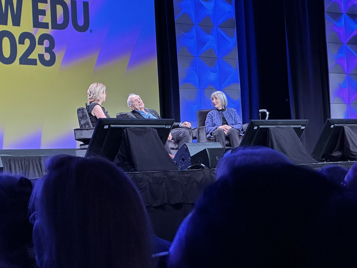 makerslewis's tweet image. So much wisdom shared this morning but here’s one point that’s really enlightening… “We teach kids, not curriculum.” Thank you Doreen and Frank Gehry for sharing! @remakelearning #SXSWEDU #RemakeLearning