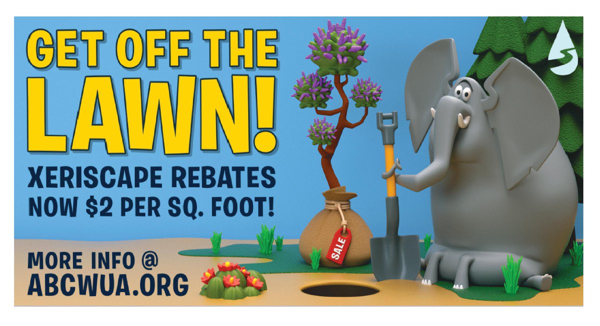 Congratulations to David Morris and the Water Authority for their successful xeriscape rebate campaign! The campaign helped achieve a 50% increase in rebate program participation and won a silver medal for an integrated public service campaign at the New Mexico Addy Awards!