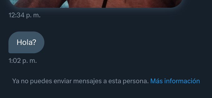Le pedí una foto a un chico y como no vi el mensaje, me fui al gym luego hacer otras cosas psss ni chance