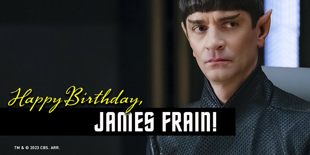 Happy Birthday, James Frain! 