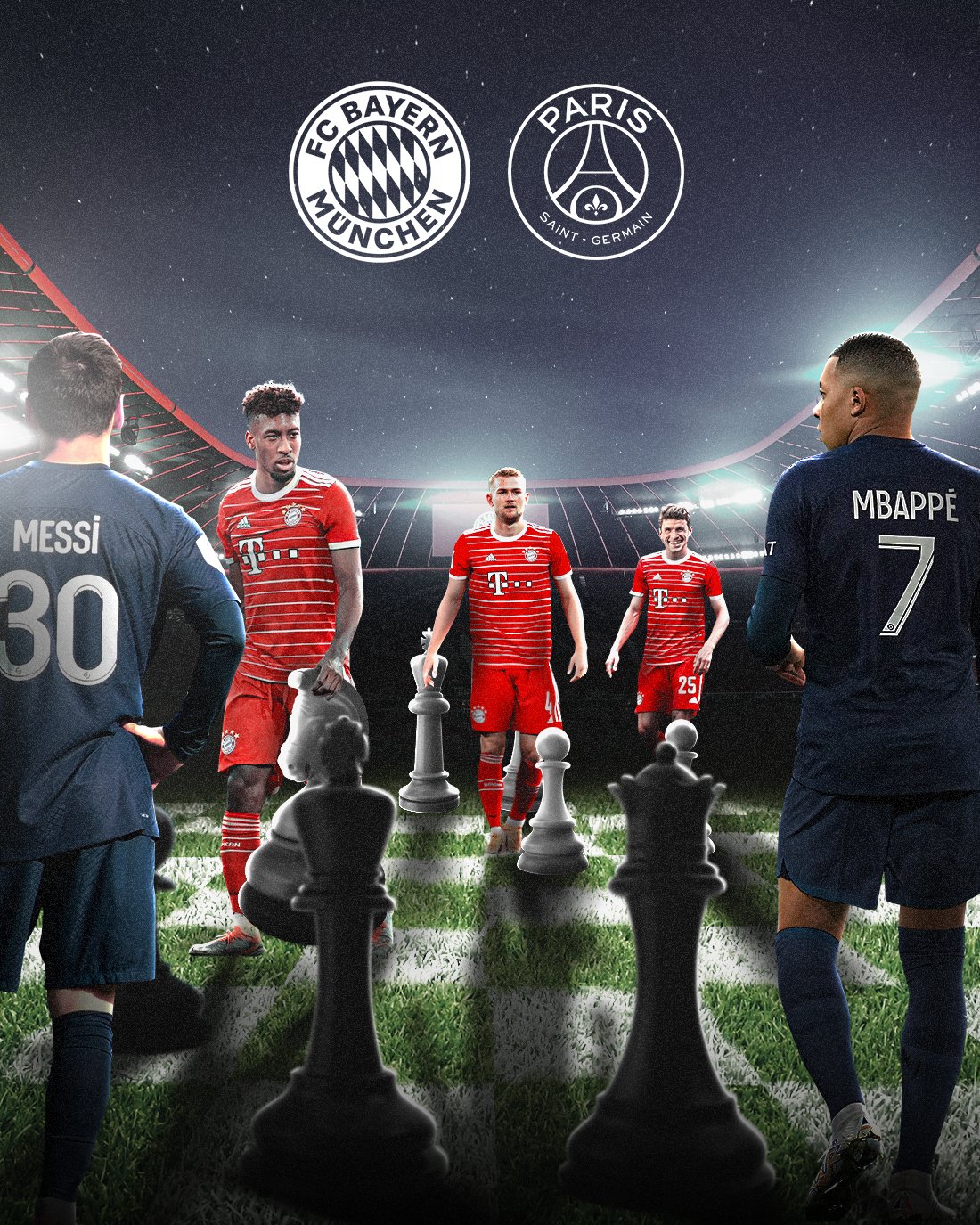 bayern psg paylaşım