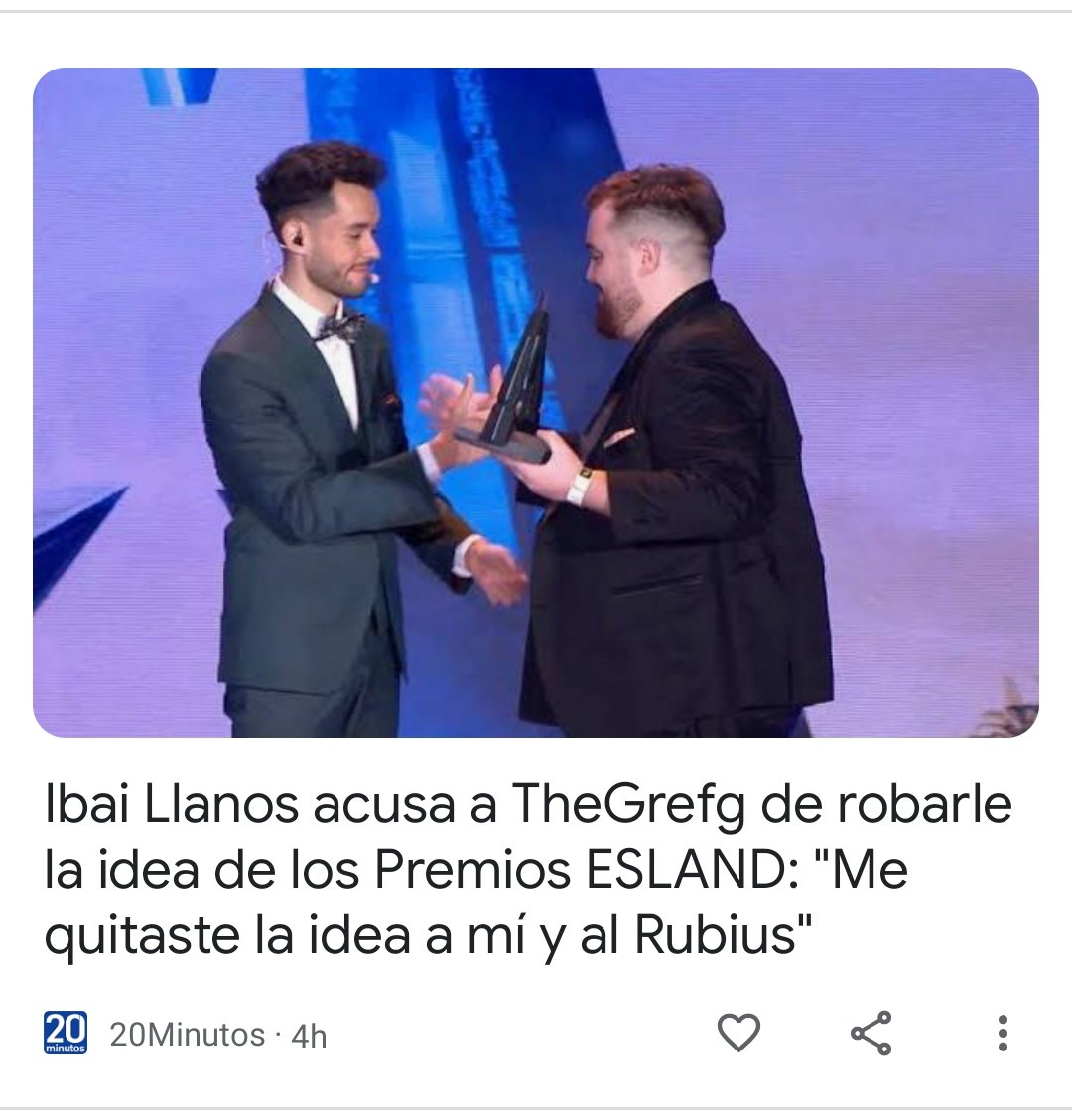 NanoJLopez's tweet photo. Les pasaron un clip del directo de ayer, pero cortaron el "es broma coño" del final y pummmm....portada @IbaiLlanos https://t.co/VJuHuECx7B